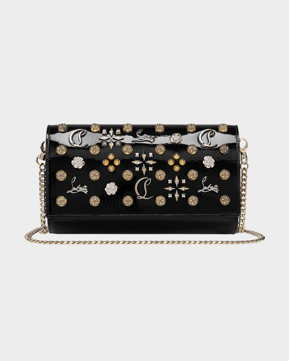 Paloma Loubinthesky Patent Leather Wallet on Chain